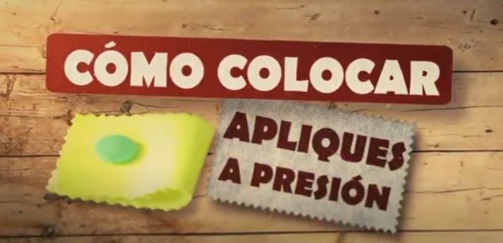 Imagen del tutorial colocar apliques a presión