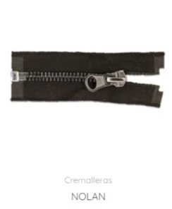 Imagen cremallera metálica