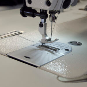 Imagen de maquina de coser industrial plana